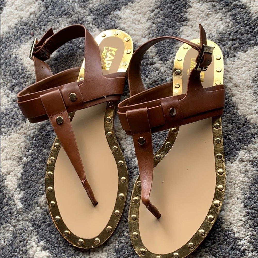 Karl Lagerfeld casual sandals